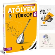 Arı Yayıncılık 6.sınıf Türkçe Atölyem Soru BANKASI+ZİHİNDENEME-KD775