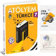 Arı Yayıncılık 7.sınıf Türkçe Atölyem Soru BANKASI+ZİHİNDENEME-KD834