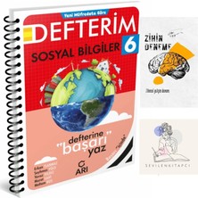 Arı Yayıncılık 6.sınıf Sosyal Konu Anlatım DEFTER+ZİHİNDENEME-KD413