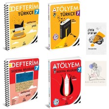 Arı Yayıncılık 7.sınıf Türkçe-Sosyal Konu Anlatım Defter ve Atölyem Soru BANKASI+ZİHİNDENEME-KD243