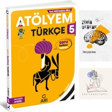 Arı Yayıncılık 5.sınıf Türkçe Atölyem Soru BANKASI+ZİHİNDENEME-KD681
