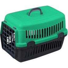 Küçük Boy Açık Yeşil Renk Kedi ve Köpek Taşıma Çantası Turkuaz