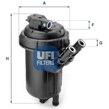 Ufı 5511400 - Yakıt Filtresi Corsa C-Combo-Merıva 1.3 Cdtı 16V Oe