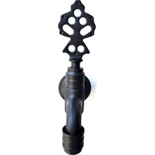 Osmanlı Musluğu Perlatör Uçlu Siyah