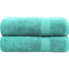 2'li Çizgili El Yüz ve Baş Havlusu Seti 50X90 cm %100 Pamuk - Yumuşak ve Emici Misafir Havlusu
