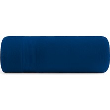 Büyük Boy %100 Pamuk Banyo Plaj Havlusu Yumuşak Dokulu Hızlı Kuruyan Çizgili Desenli 90X145 cm