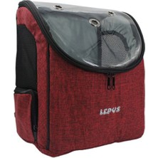 Bordo Sırt Çantası, Kabin Boy, Evcil Hayvan Taşıma Rahatlığı