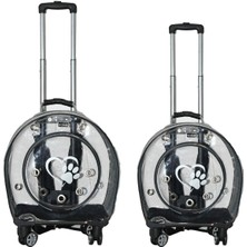 Gri, Tekerlekli Büyük Boy Sırt Çantası, Taşıma ve Seyahat Için Ideal