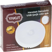 Yakut Şarjlı Sensörlü LED Aydınlatma 10827