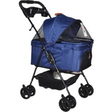 Lacivert Evcil Taşıma Çantası, Geniş ve Konforlu, Hafif ve Dayanıklı.