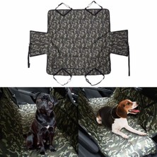 Haki Renkli Sıvı Geçirmez Araç Için Köpek ve Kedi Taşıma Çantası