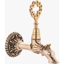 Osmanlı Musluğu Balık Figürlü Sarı