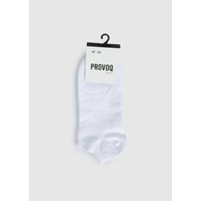 Beyaz  Provoq Çorap Beyaz Tekli 40-44