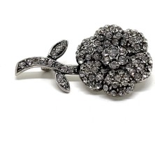 Oya Silver Gümüş Çiçek Bahçesi Koleksiyonu- Gümüş Çiçek Broş Modelleri