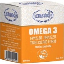 Omega 3 , Kapsül 80 Adet