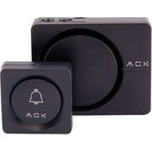 32 Melodili Uzaktan Kumandalı Zil Beyaz