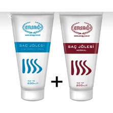 Saç Jölesi Islak Görünüm +Saç Jölesi Normal Görünüm