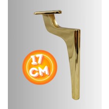 17 cm Metal Zirve Ayak Koltuk Ayağı Mobilya Ayağı Ünite Ayağı Konsol Ayağı Puf Berjer Ayağı