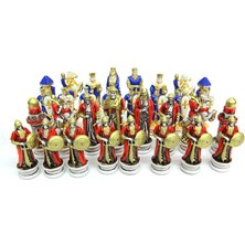 Satranç Taşı Polyester Ortaboy Selçuklu Haçlı Dekoratif Hediyelik