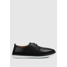 Siyah Deri Erkek Ayakkabı