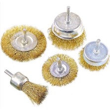 Dmax Saçakli Tel Firça Seti̇ 5 Parça DMX-4085