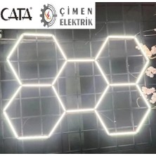 Buğz Cata Ct 9082 Anzer LED Linear Armatür Beyaz Işık