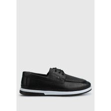 Siyah Deri Erkek Ayakkabı