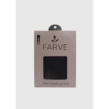 Siyah  Farve Puantiyeli Külotlu Çorap Siyah