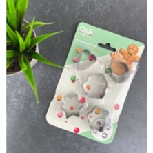 Qlux Metal Bi̇sküvi̇ Kalibi L-156 KT-550