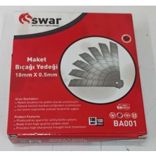 Swar Maket Biçaği Yedeği̇ SWR-1850 10