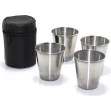 4’lü Sılver Shot Bardak Seti