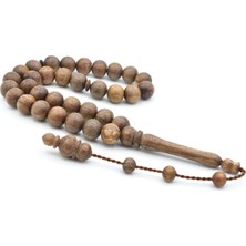 Usta Işi Sistemli Küre Kesim Ceviz Ağacı Tesbih