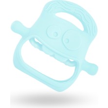 Büro Ev Ofis Bebek Bakımı Için Mavi Silikon Diş Kaşıyıcı
