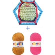 Lifmatik Lif Örme Seti Dokuma Tezgahı ve Lif Ipi S7