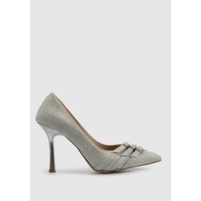 Altın Kadın Ayakkabı