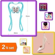 Çok Fonksiyonlu Boyun Masaj Aleti + Raahatlatıcı Masaj Deneyimi + 6KJ8F