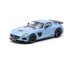 Tarmac Works 1/64 Mercedes-Benz Sls Amg Coupé Black Series Matte Blue