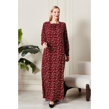 Kadın Büyük Beden Kare Yaka Çıtır Elbise