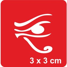 Güneş Tanrısı Ra Tattoo Geçici Dövme Şablonları Kına Kalıpları