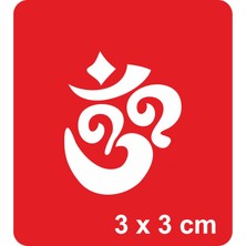 Yaratılış Kanji Tattoo Geçici Dövme Şablonları Kına Kalıpları