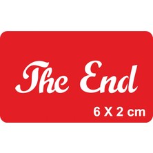 Son Yazısı Tattoo Geçici Dövme Şablonları Kına Kalıpları