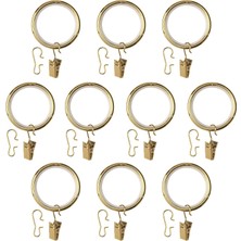 Syrlıg Perde Halkası Seti Pirinç Rengi 38 mm 10 Adet