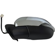 Mıtsubıshı Ayna Dikiz L200 19-23 Sol (Elektrikli/sinyalli/ Katlanır/7 Fişli/krom)