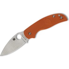 Spyderco Sage 5 Burnt Orange Lightweight Cpm Rex 121 Plainedge Çakı