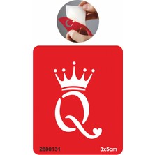 Lider Kraliçe Tacı Tattoo Geçici Dövme Şablonları Kına Kalıpları