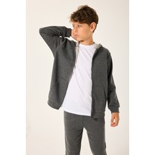 Rolypoly Erkek Çocuk Gri Sweatshirt RP3719-C-V2