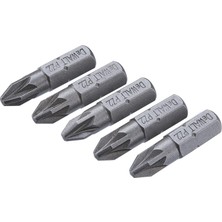 Dewalt DT71521 
Vidalama Uç, Metalik, 
25 Adet 
PZ2 
Sunta vidaları için ideal. Adaptörlü kullanım önerilir