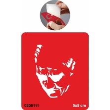 Atatürk Geçici Dövme Kına Şablonu Tattoo Geçici Dövme Şablonları Kına Kalıpları