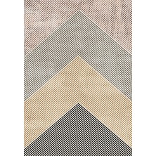 Bazaar Forum Pamuk Taban Dijital Baskı Kaymaz Tüy Dökmeyen Makinada Yıkanabilir Salon Halısı Mutfak Halısı