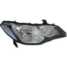 Honda Far Cıvıc 06-08 Sağ (Krom Tip)